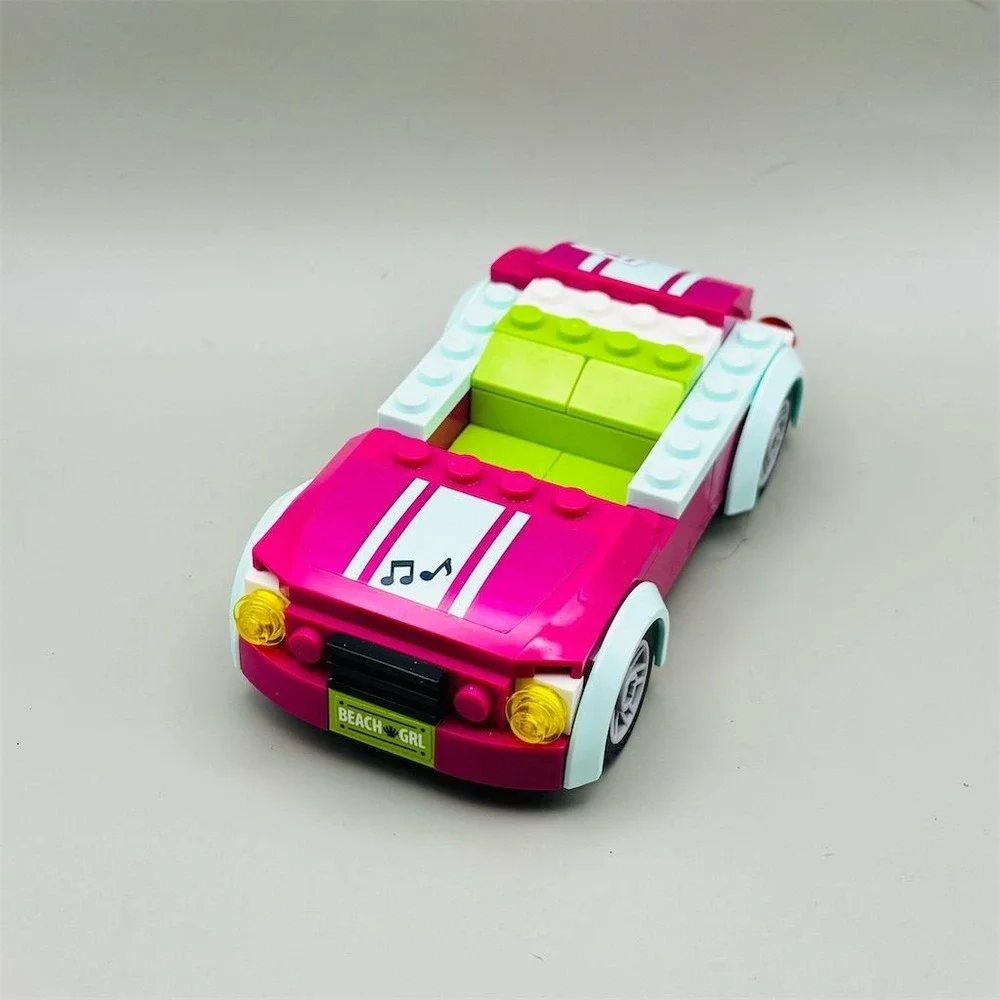 LEGO Friends Pink Convertible Car Set‎ with Sporty Design